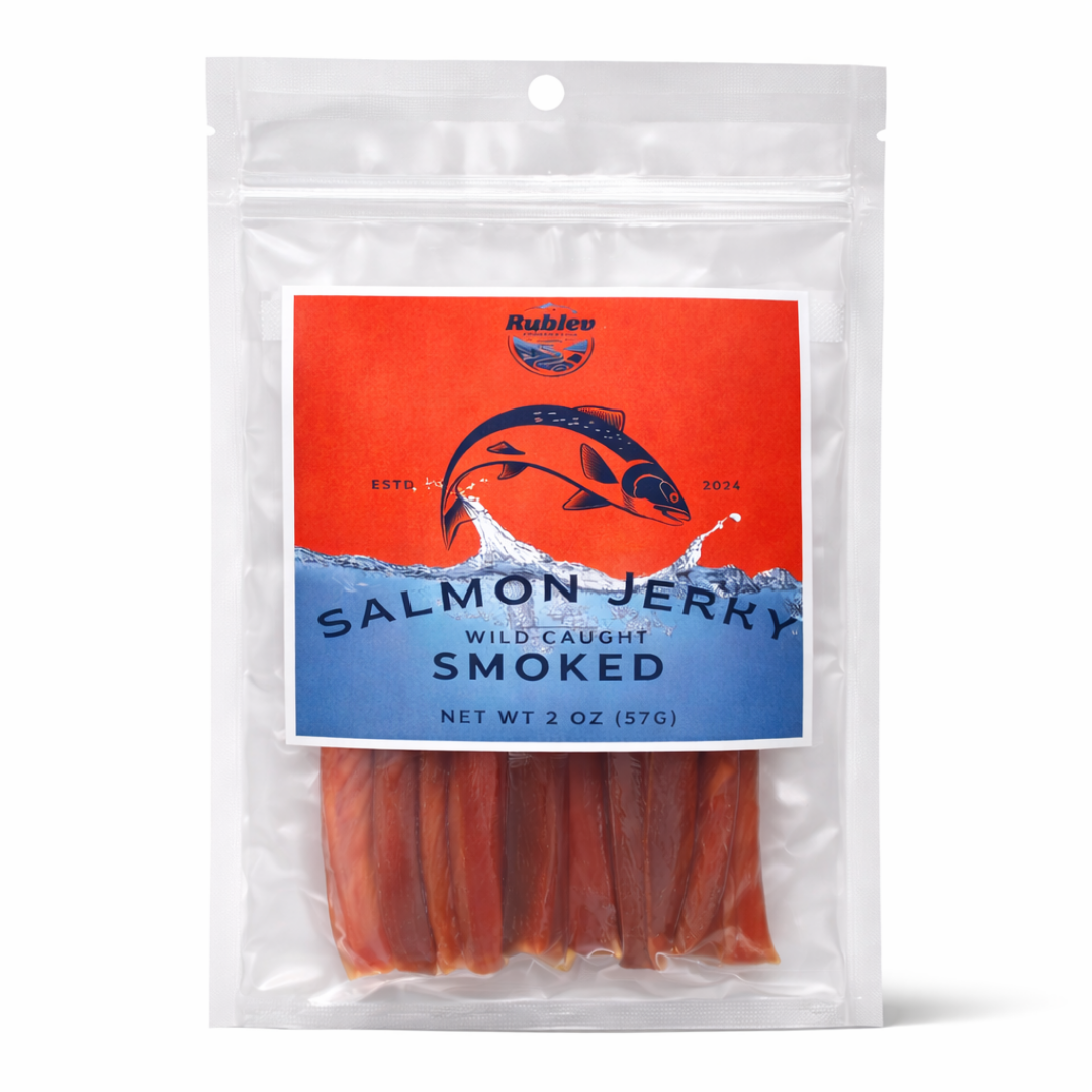 Wild Caught Smoked Salmon Jerky