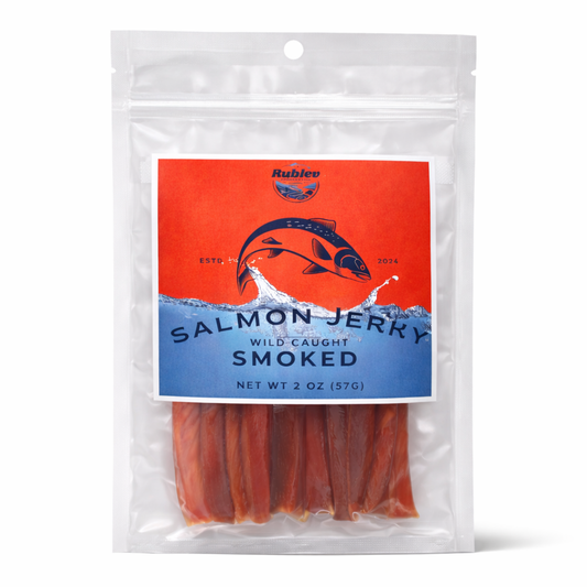 Wild Caught Smoked Salmon Jerky