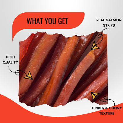 Wild Caught Smoked Salmon Jerky