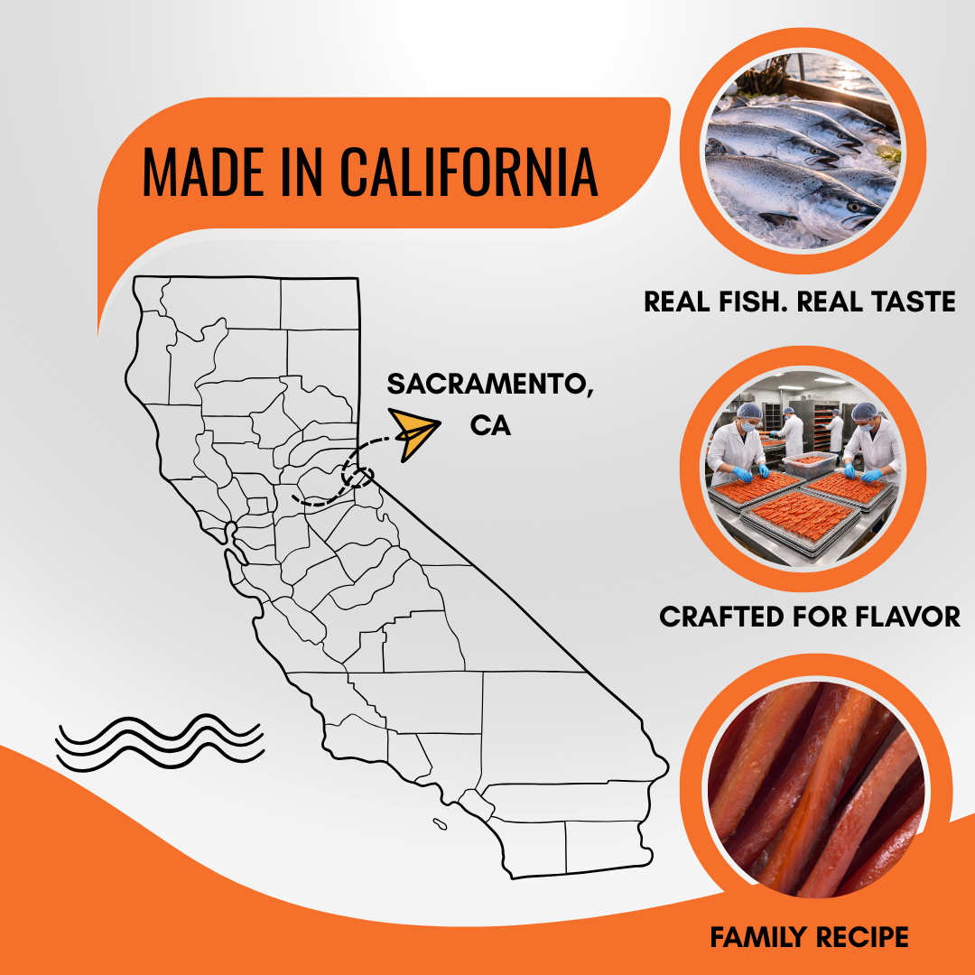 Wild Caught Salmon Jerky