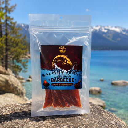 Wild Caught Barbecue Salmon Jerky